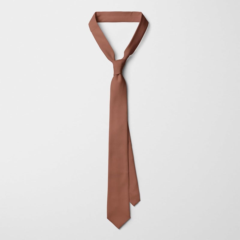 SEVENHEAD Store Solid Color Ties 3.15 Inch (8CM) for Men Pure Color Satin Neckties Formal Mens Ties Wedding Businesss - Image 4